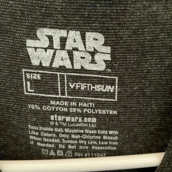 Star Wars The Dark Side Shirt NWT Sz Large - Picture 6 of 6